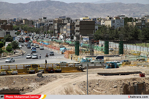 پروژه تقاطع غیر همسطح و میدان امام حسین (ع) 