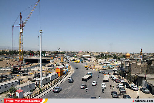 پروژه تقاطع غیر همسطح و میدان امام حسین (ع) 