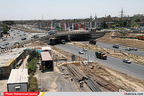 پروژه تقاطع غیر همسطح و میدان امام حسین (ع) 