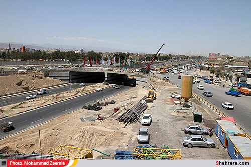 پروژه تقاطع غیر همسطح و میدان امام حسین (ع) 