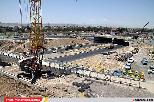 پروژه تقاطع غیر همسطح و میدان امام حسین (ع) 