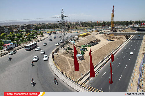 پروژه تقاطع غیر همسطح و میدان امام حسین (ع) 