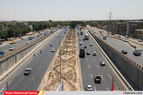 پروژه تقاطع غیر همسطح و میدان امام حسین (ع) 