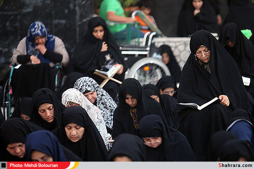 محفل انس با قرآن در حرم رضوي