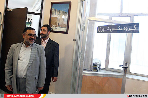 حضور مسئولين شهري و استاني در روزنامه شهرآرا