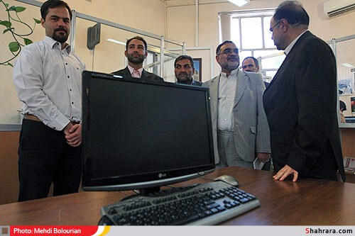 حضور مسئولين شهري و استاني در روزنامه شهرآرا