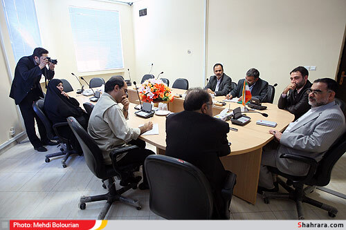 حضور مسئولين شهري و استاني در روزنامه شهرآرا