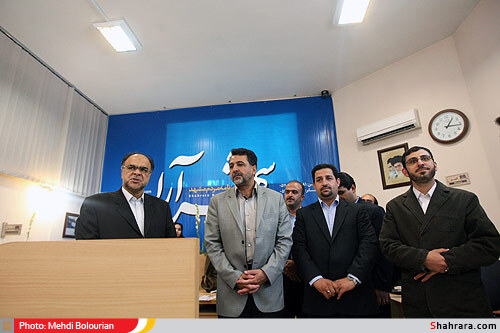 حضور مسئولين شهري و استاني در روزنامه شهرآرا