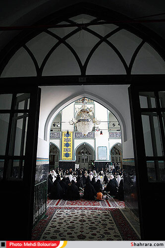 محفل انس با قرآن کودکان در حرم رضوی