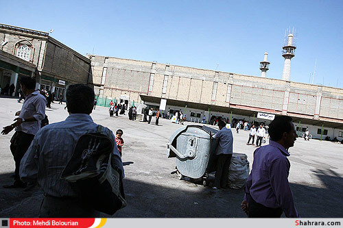 وضعیت زائران اطراف حرم رضوی