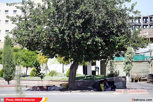 وضعیت زائران اطراف حرم رضوی