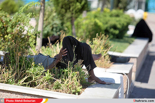 وضعیت زائران اطراف حرم رضوی