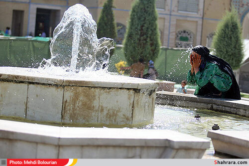 وضعیت زائران اطراف حرم رضوی