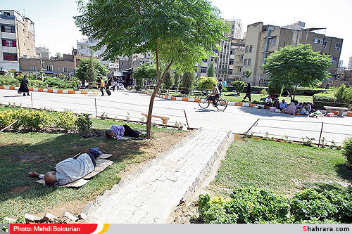 وضعیت زائران اطراف حرم رضوی