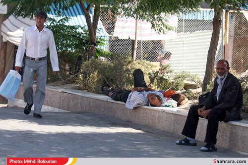 وضعیت زائران اطراف حرم رضوی