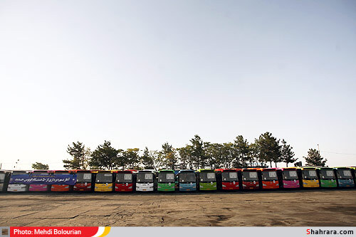 بهره برداری از  100 دستگاه اتوبوس شهری