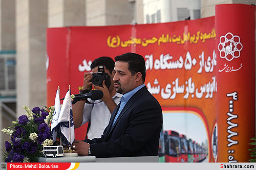 بهره برداری از  100 دستگاه اتوبوس شهری