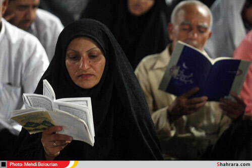 مراسم احيای شب نوزدهم ماه مبارک رمضان در حرم رضوی