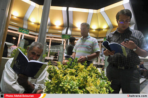 مراسم احيای شب نوزدهم ماه مبارک رمضان در حرم رضوی