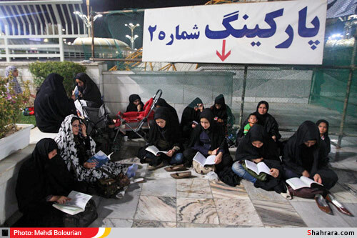 مراسم احيای شب نوزدهم ماه مبارک رمضان در حرم رضوی