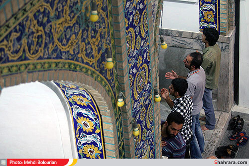 مراسم احيای شب نوزدهم ماه مبارک رمضان در حرم رضوی