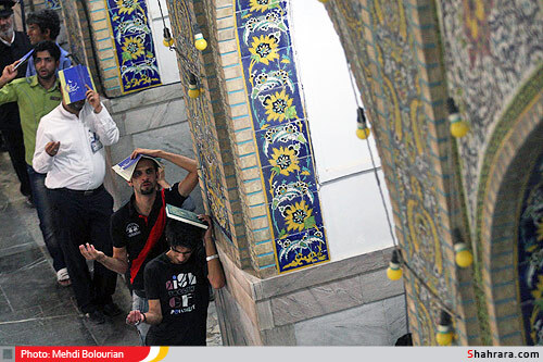 مراسم احيای شب نوزدهم ماه مبارک رمضان در حرم رضوی