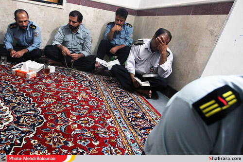 دعا و مناجات آتش نشانان ایستگاه 3