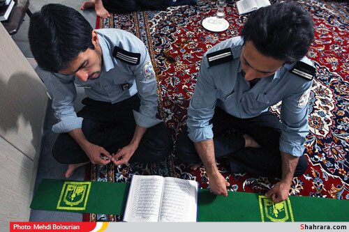 دعا و مناجات آتش نشانان ایستگاه 3