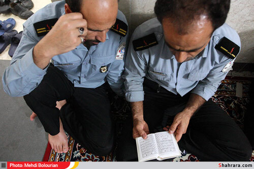 دعا و مناجات آتش نشانان ایستگاه 3