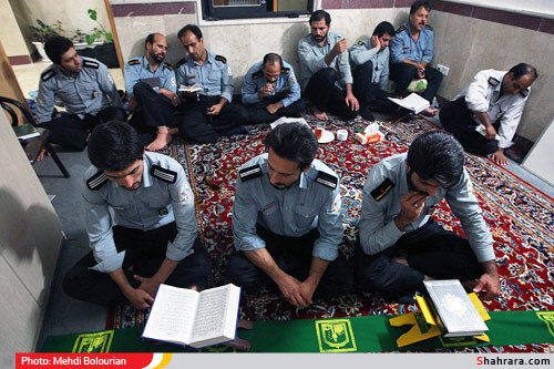 دعا و مناجات آتش نشانان ایستگاه 3