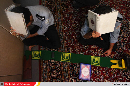 دعا و مناجات آتش نشانان ایستگاه 3