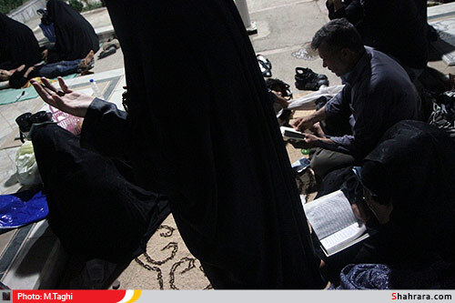 شب قدر در جوار مزار شهدا