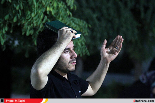 شب قدر در جوار مزار شهدا