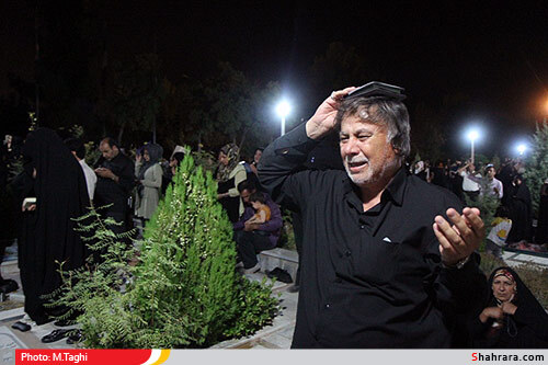 شب قدر در جوار مزار شهدا