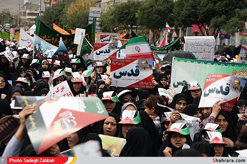 راهپیمایی روز جهانی قدس در مشهد-1