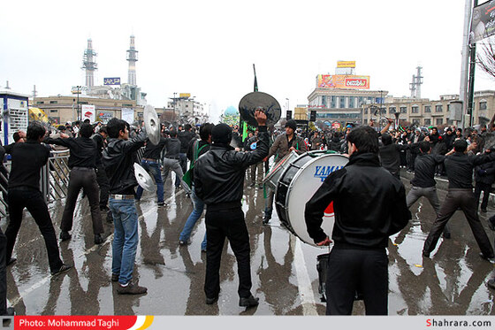 عزاداری اربعین حسینی در مشهد