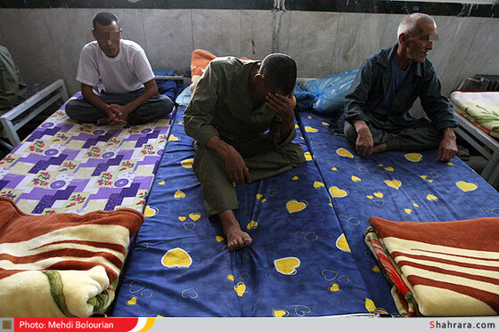 مرکز درمان اجباری معتادان سنگ بست مشهد 