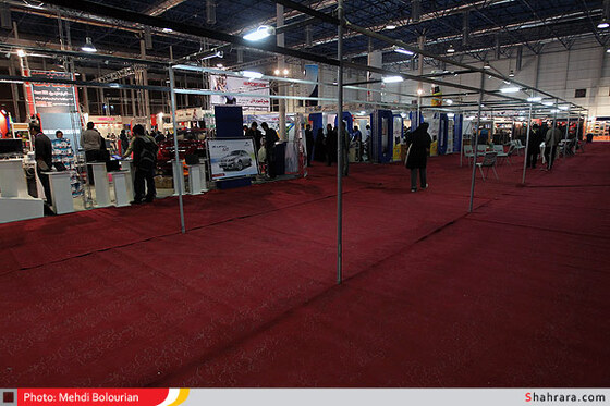 غرفه های خالی در نمایشگاه کامپیوتر مشهد
