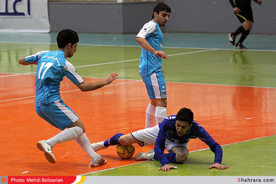 فوتسال مالی و اعتباری فردوسی و اعتماد ایرانیان