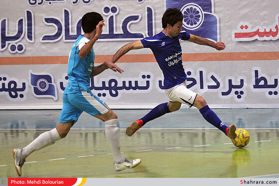 فوتسال مالی و اعتباری فردوسی و اعتماد ایرانیان