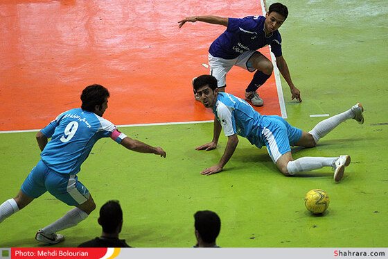 فوتسال مالی و اعتباری فردوسی و اعتماد ایرانیان