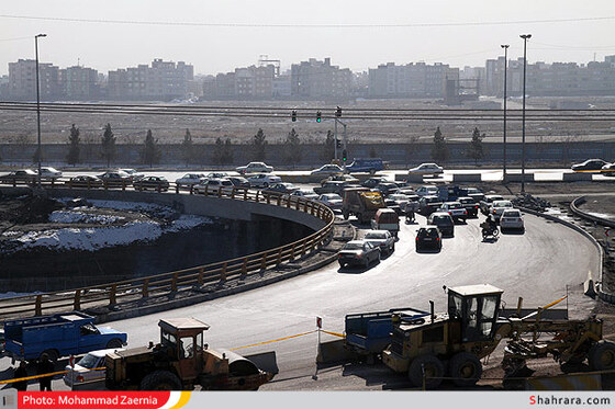 بهره برداری از مسیر روگذر غربی میدان امام علی (ع) 