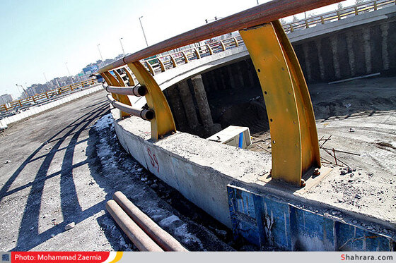 بهره برداری از مسیر روگذر غربی میدان امام علی (ع) 