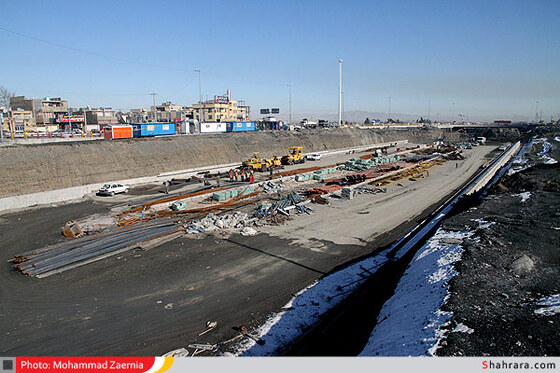 بهره برداری از مسیر روگذر غربی میدان امام علی (ع) 