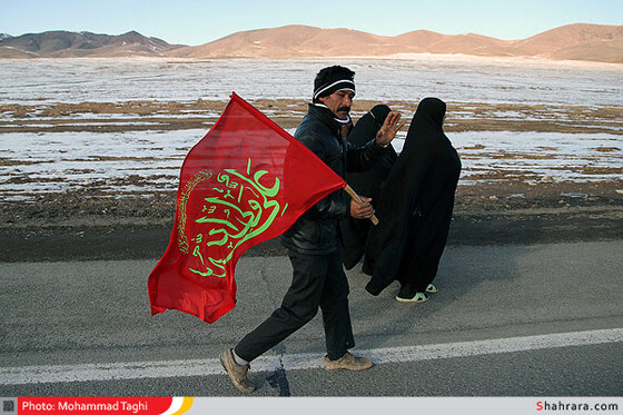 پیاده روی زائران امام رضا (ع)