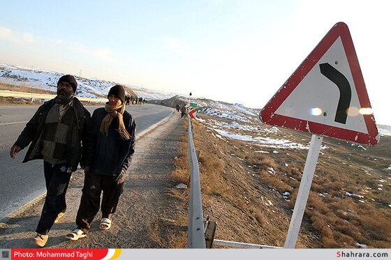 پیاده روی زائران امام رضا (ع)