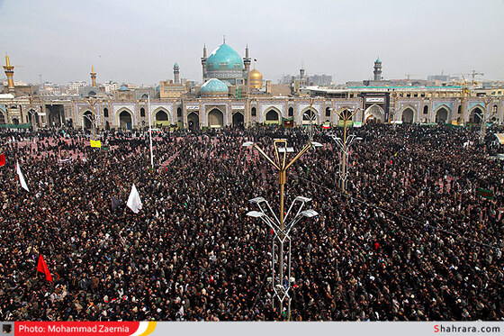 اجتماع عظیم عزاداران رضوی