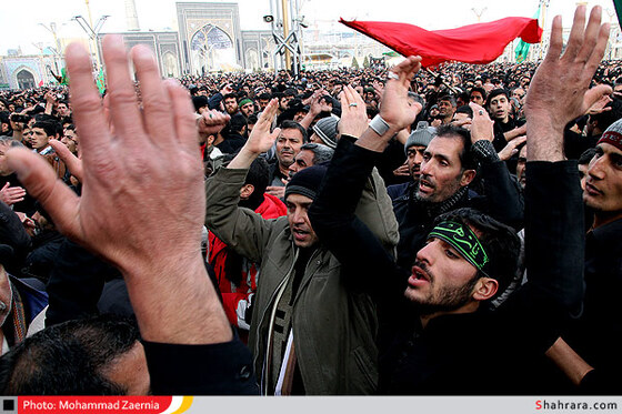 اجتماع عظیم عزاداران رضوی