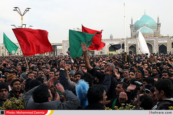 اجتماع عظیم عزاداران رضوی