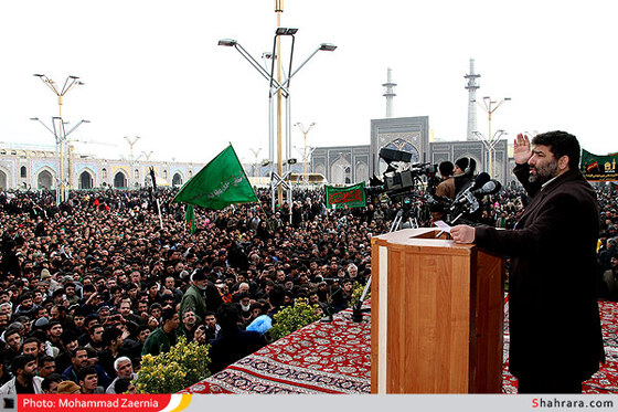 اجتماع عظیم عزاداران رضوی